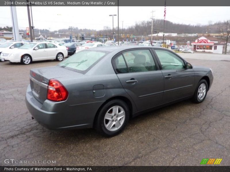 Medium Gray Metallic / Gray 2004 Chevrolet Malibu LS V6 Sedan
