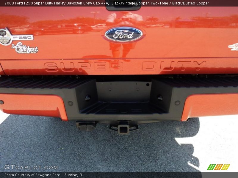 Black/Vintage Copper Two-Tone / Black/Dusted Copper 2008 Ford F250 Super Duty Harley Davidson Crew Cab 4x4