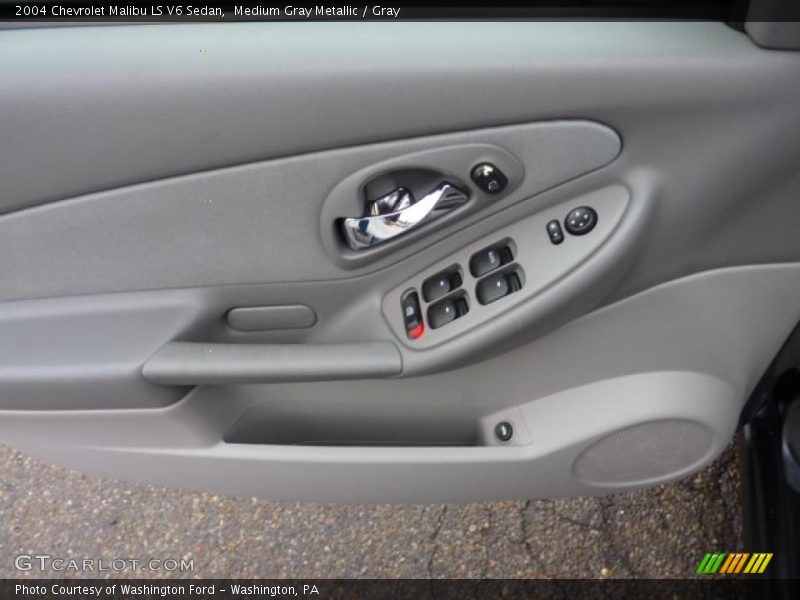 Medium Gray Metallic / Gray 2004 Chevrolet Malibu LS V6 Sedan