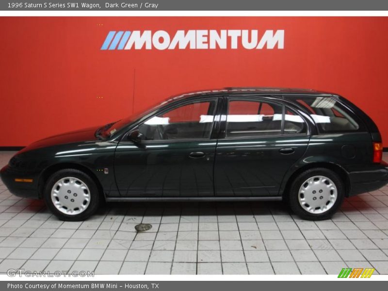 Dark Green / Gray 1996 Saturn S Series SW1 Wagon