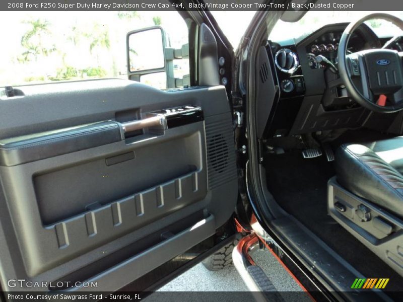 Black/Vintage Copper Two-Tone / Black/Dusted Copper 2008 Ford F250 Super Duty Harley Davidson Crew Cab 4x4