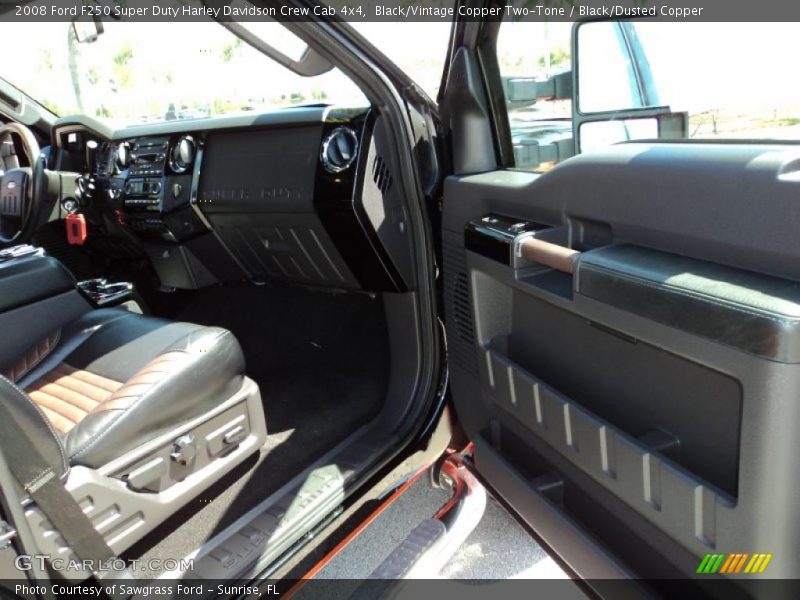 Black/Vintage Copper Two-Tone / Black/Dusted Copper 2008 Ford F250 Super Duty Harley Davidson Crew Cab 4x4