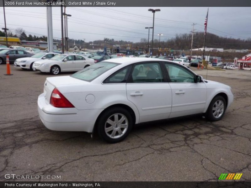 Oxford White / Shale Grey 2006 Ford Five Hundred SE AWD
