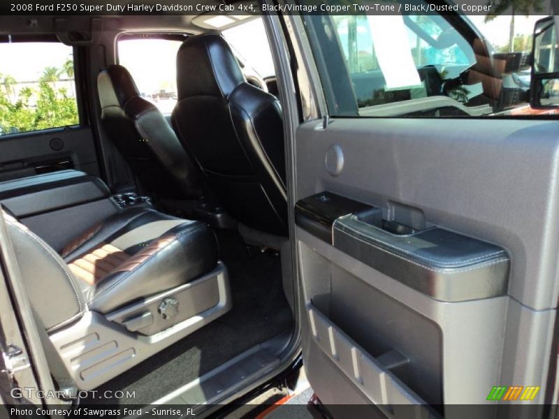 Black/Vintage Copper Two-Tone / Black/Dusted Copper 2008 Ford F250 Super Duty Harley Davidson Crew Cab 4x4