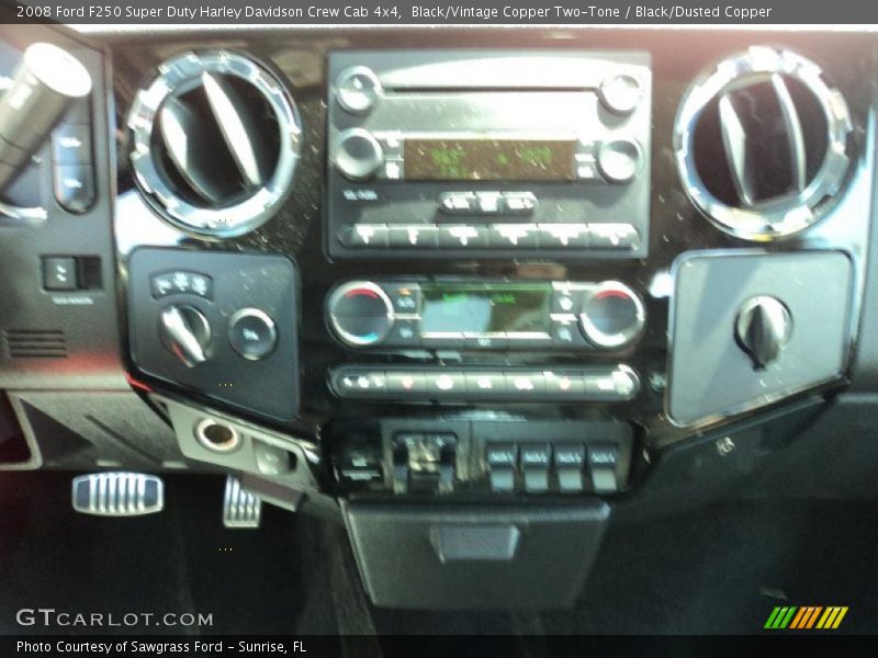 Black/Vintage Copper Two-Tone / Black/Dusted Copper 2008 Ford F250 Super Duty Harley Davidson Crew Cab 4x4