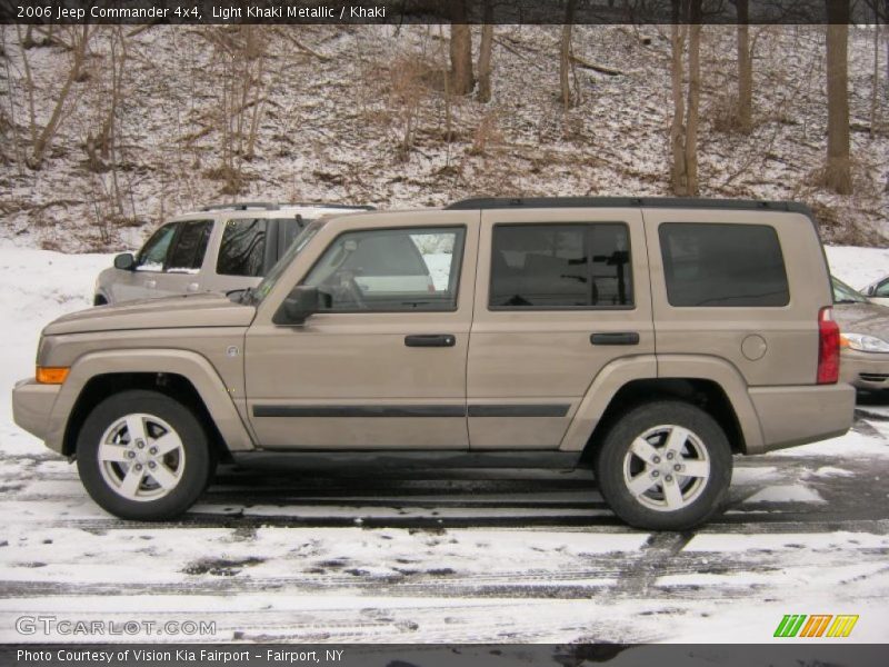 Light Khaki Metallic / Khaki 2006 Jeep Commander 4x4
