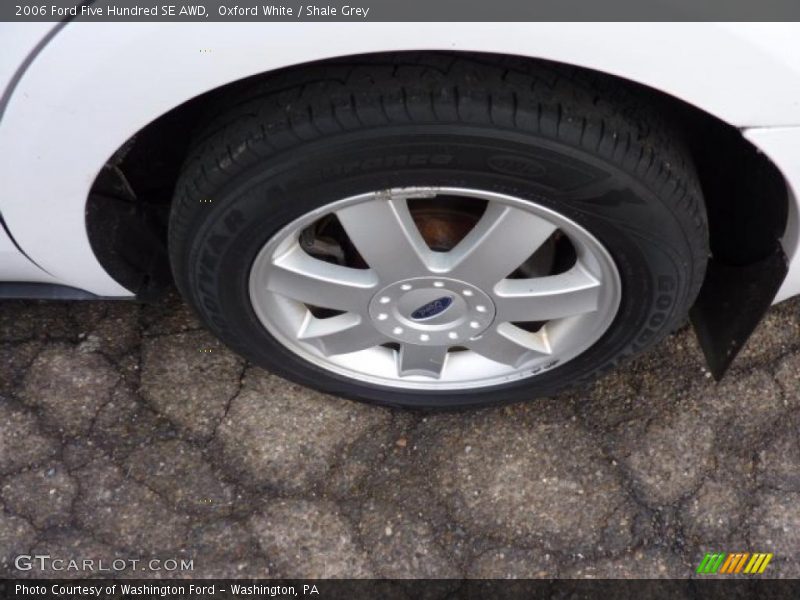 Oxford White / Shale Grey 2006 Ford Five Hundred SE AWD