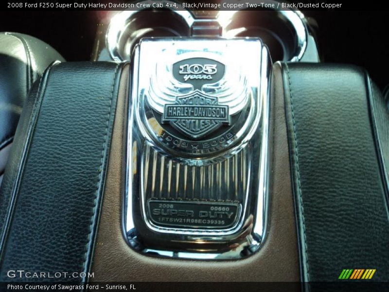 Black/Vintage Copper Two-Tone / Black/Dusted Copper 2008 Ford F250 Super Duty Harley Davidson Crew Cab 4x4