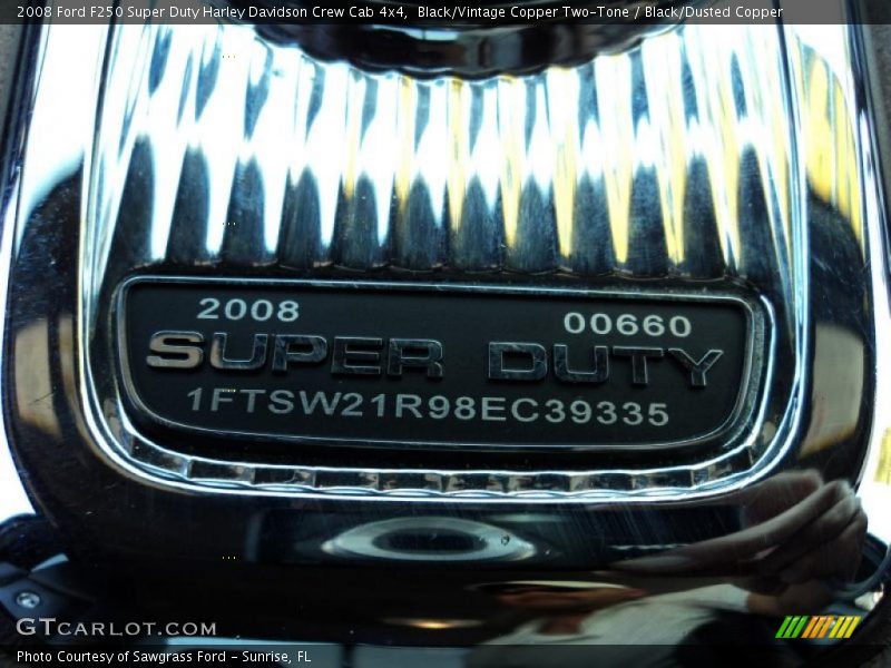  2008 F250 Super Duty Harley Davidson Crew Cab 4x4 Logo