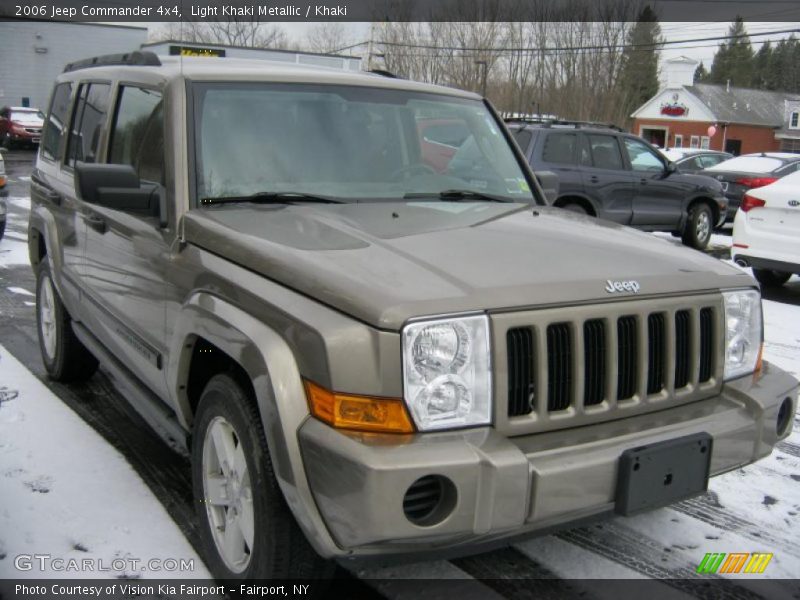 Light Khaki Metallic / Khaki 2006 Jeep Commander 4x4