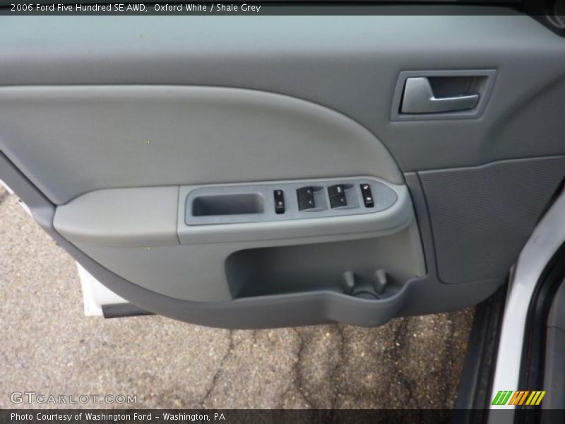 Oxford White / Shale Grey 2006 Ford Five Hundred SE AWD