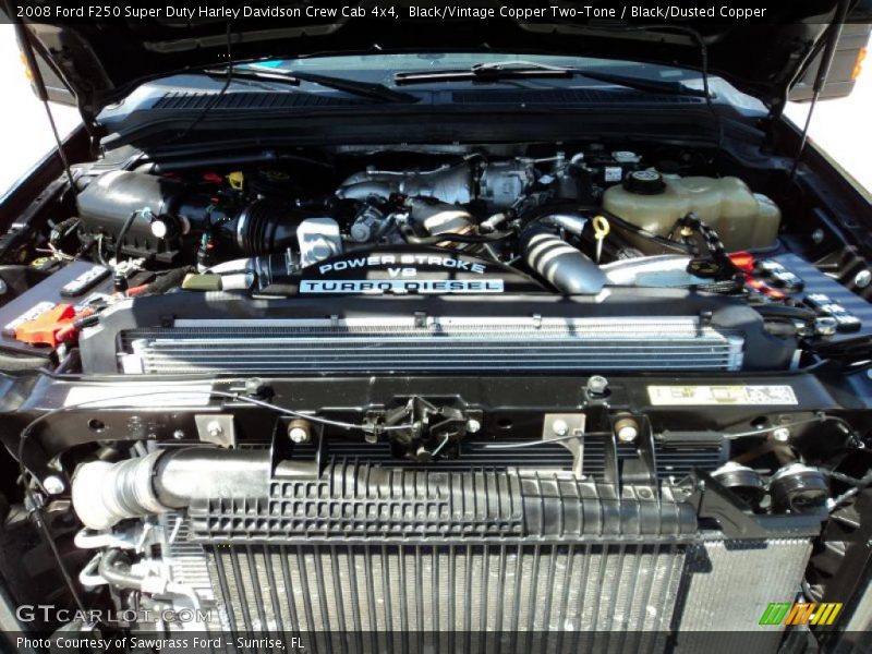  2008 F250 Super Duty Harley Davidson Crew Cab 4x4 Engine - 6.4L 32V Power Stroke Turbo Diesel V8