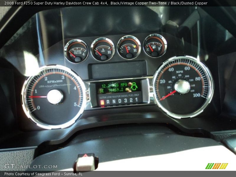  2008 F250 Super Duty Harley Davidson Crew Cab 4x4 Harley Davidson Crew Cab 4x4 Gauges
