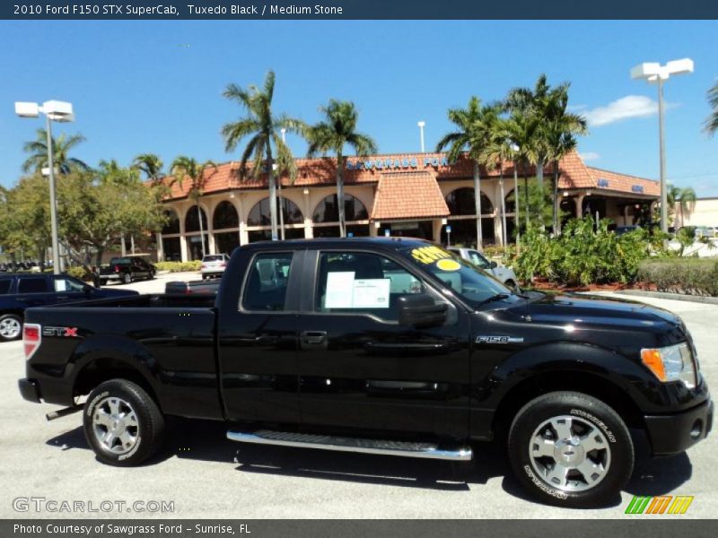 Tuxedo Black / Medium Stone 2010 Ford F150 STX SuperCab