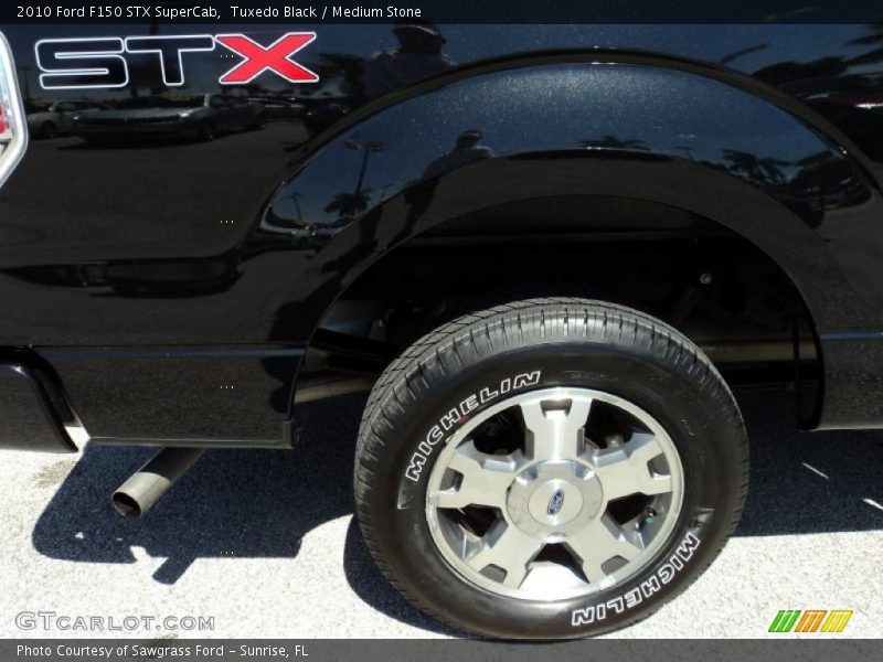 Tuxedo Black / Medium Stone 2010 Ford F150 STX SuperCab