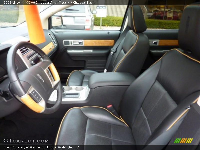 Vapor Silver Metallic / Charcoal Black 2008 Lincoln MKX AWD