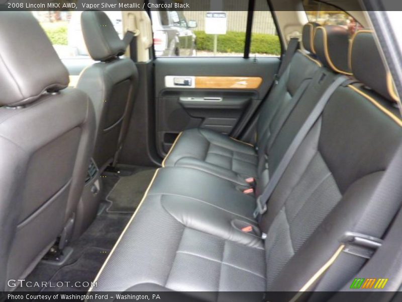 Vapor Silver Metallic / Charcoal Black 2008 Lincoln MKX AWD