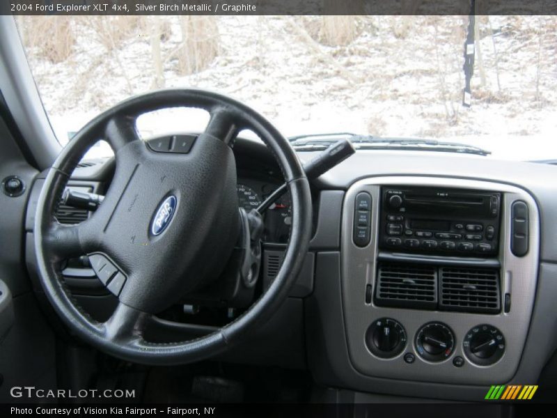 Silver Birch Metallic / Graphite 2004 Ford Explorer XLT 4x4