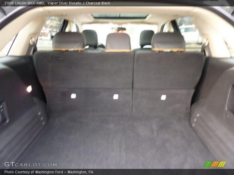 Vapor Silver Metallic / Charcoal Black 2008 Lincoln MKX AWD