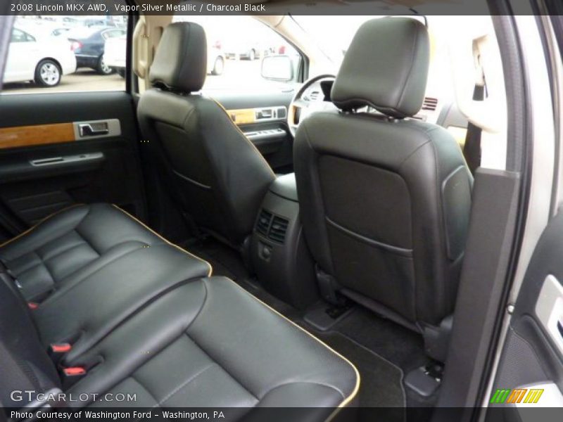 Vapor Silver Metallic / Charcoal Black 2008 Lincoln MKX AWD