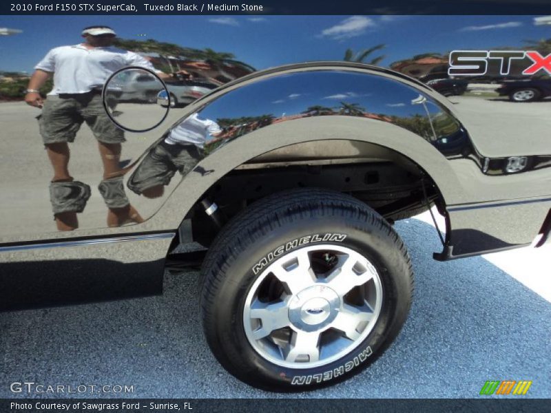 Tuxedo Black / Medium Stone 2010 Ford F150 STX SuperCab