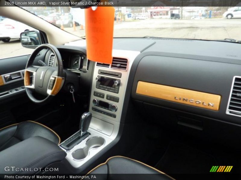 Vapor Silver Metallic / Charcoal Black 2008 Lincoln MKX AWD