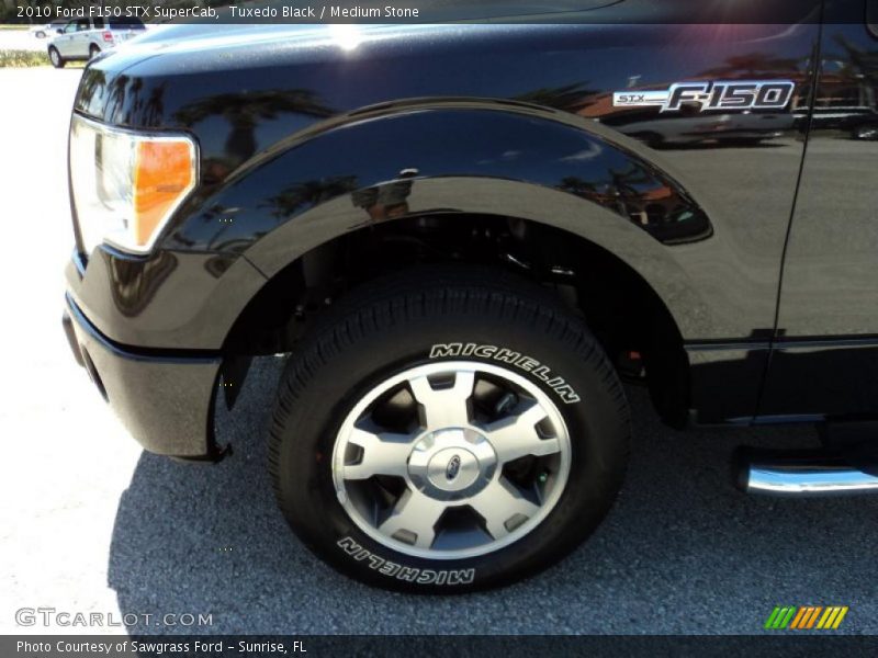 Tuxedo Black / Medium Stone 2010 Ford F150 STX SuperCab