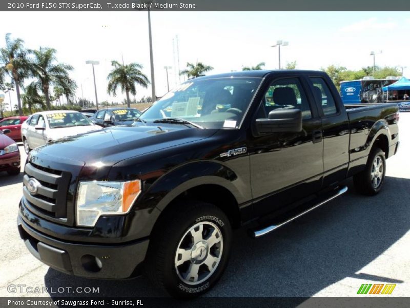 Tuxedo Black / Medium Stone 2010 Ford F150 STX SuperCab