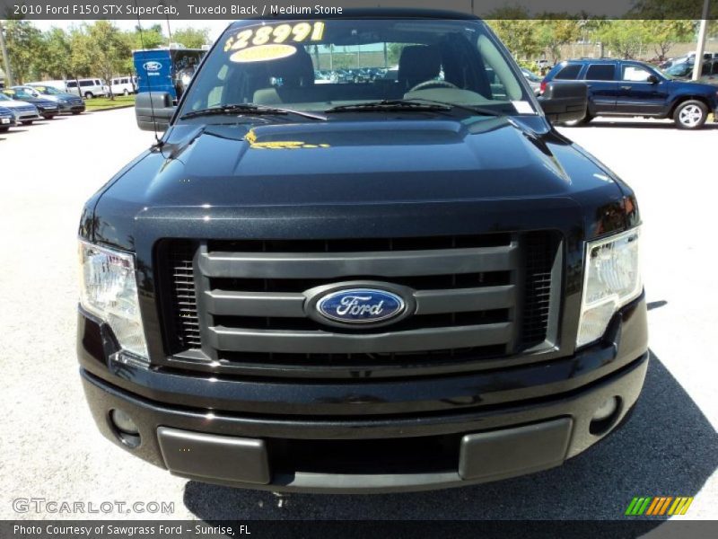 Tuxedo Black / Medium Stone 2010 Ford F150 STX SuperCab