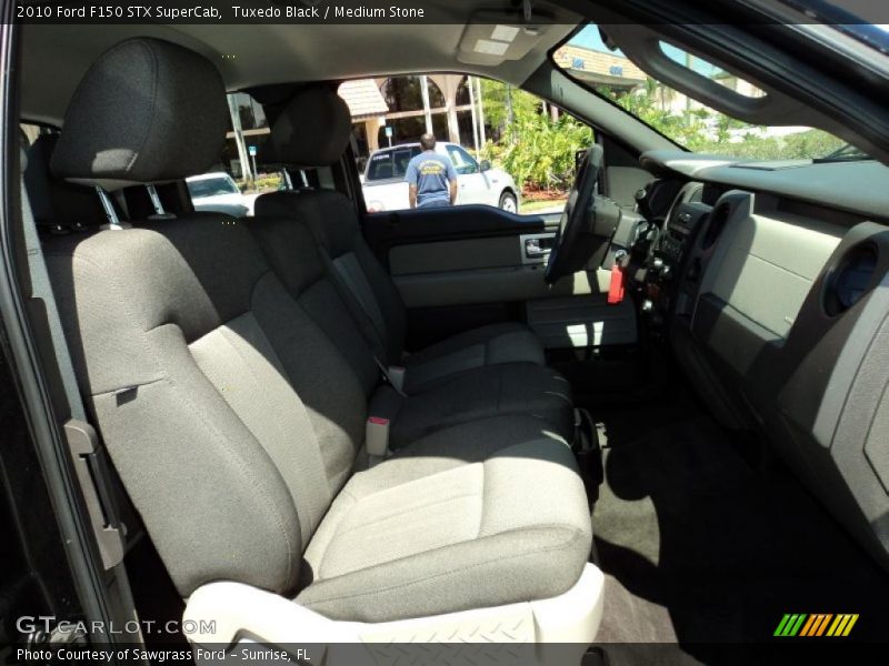 Tuxedo Black / Medium Stone 2010 Ford F150 STX SuperCab