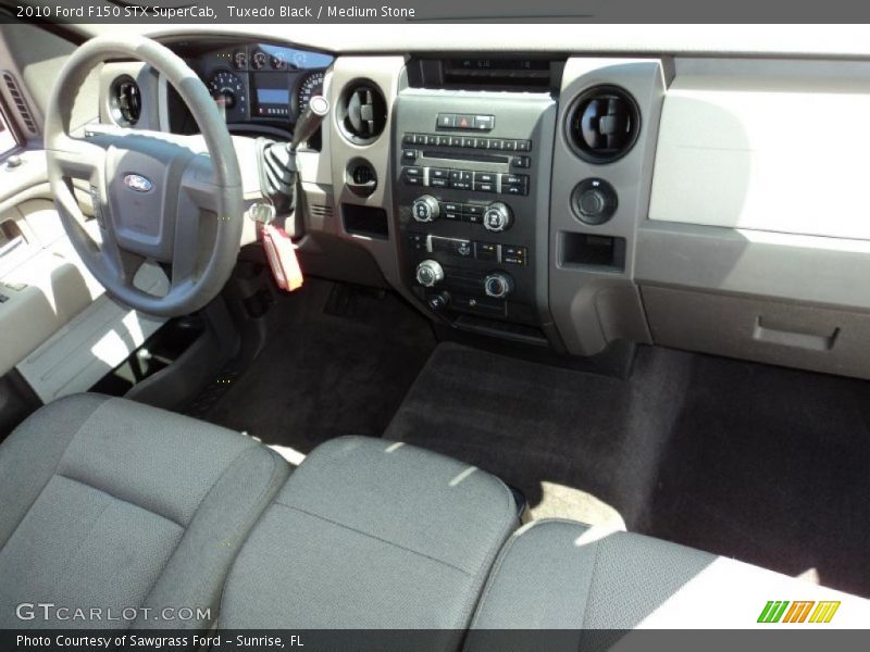 Tuxedo Black / Medium Stone 2010 Ford F150 STX SuperCab