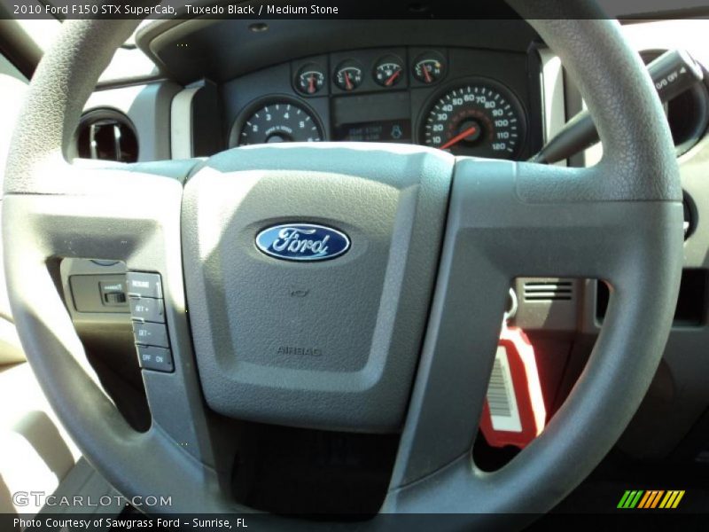 Tuxedo Black / Medium Stone 2010 Ford F150 STX SuperCab