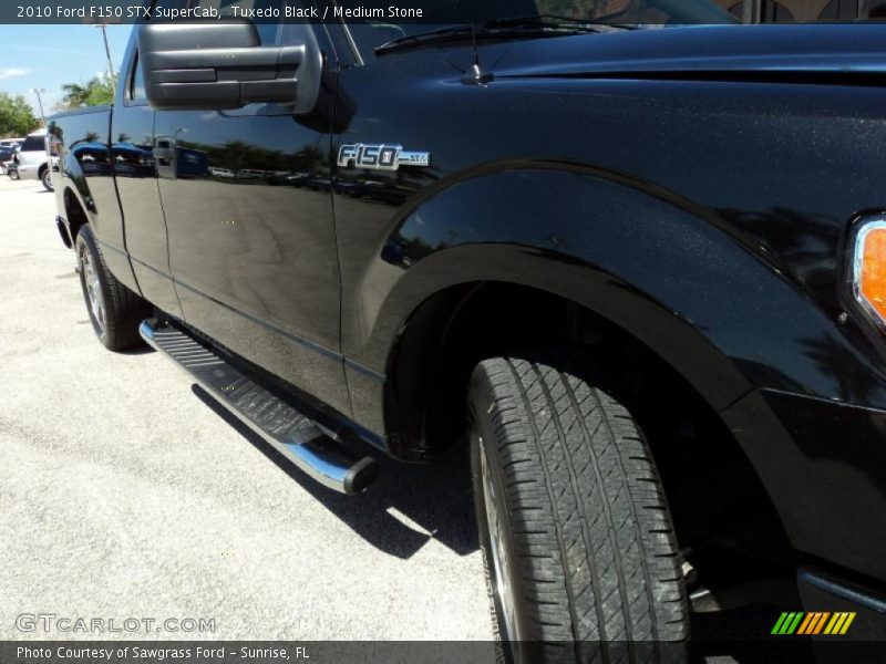 Tuxedo Black / Medium Stone 2010 Ford F150 STX SuperCab
