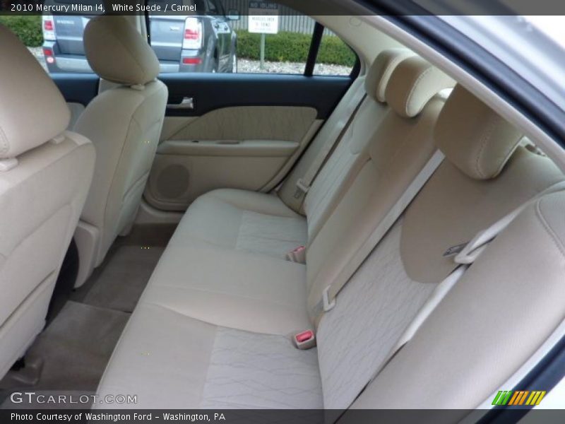 White Suede / Camel 2010 Mercury Milan I4