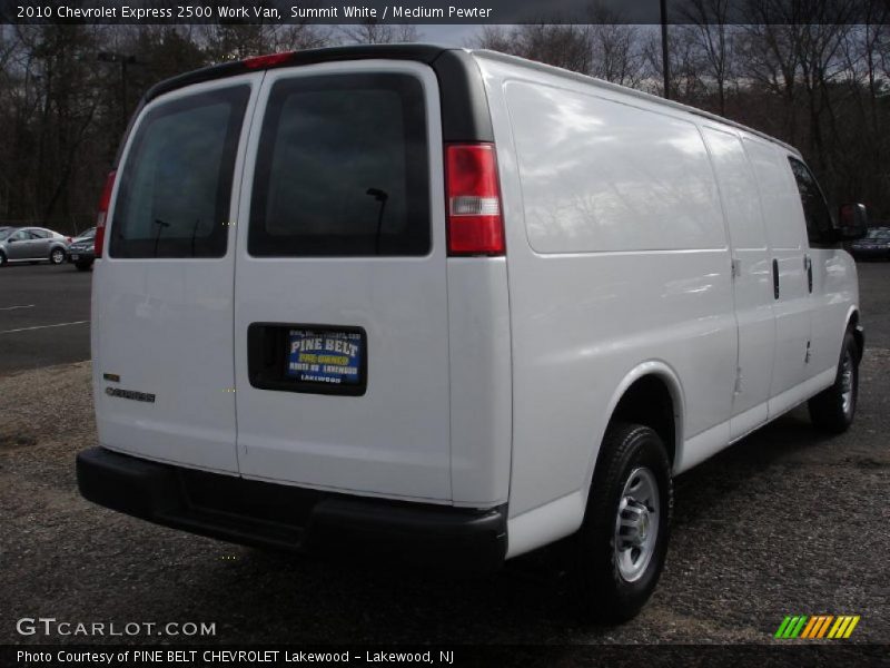 Summit White / Medium Pewter 2010 Chevrolet Express 2500 Work Van