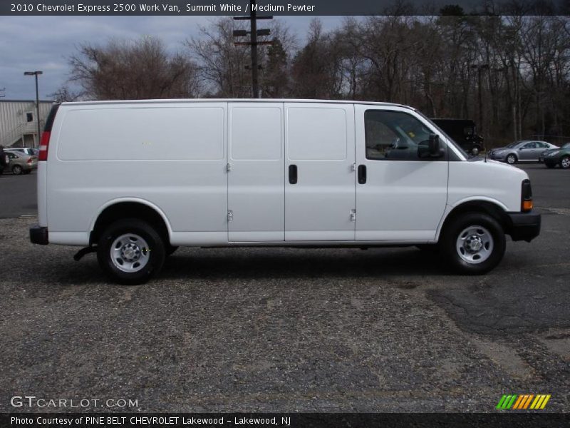 Summit White / Medium Pewter 2010 Chevrolet Express 2500 Work Van