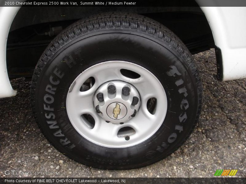 Summit White / Medium Pewter 2010 Chevrolet Express 2500 Work Van