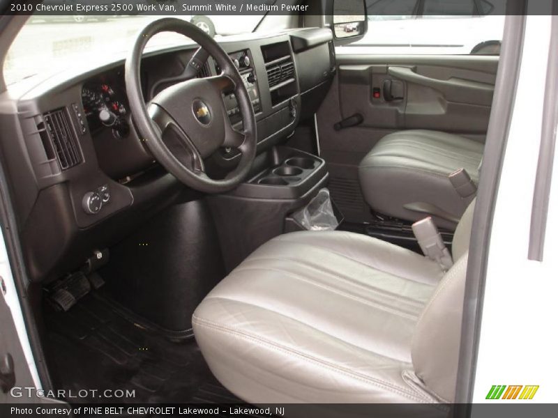  2010 Express 2500 Work Van Medium Pewter Interior