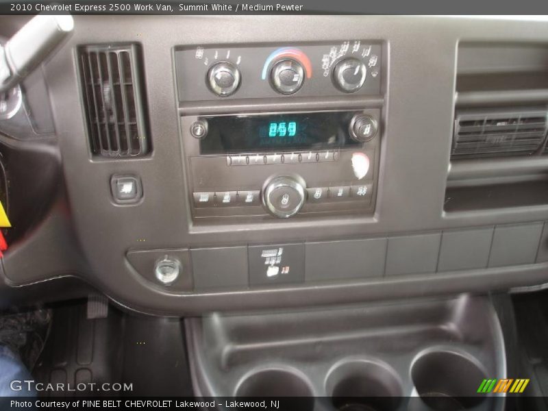 Summit White / Medium Pewter 2010 Chevrolet Express 2500 Work Van