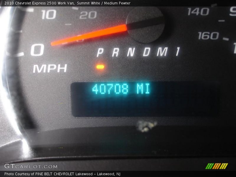 Summit White / Medium Pewter 2010 Chevrolet Express 2500 Work Van