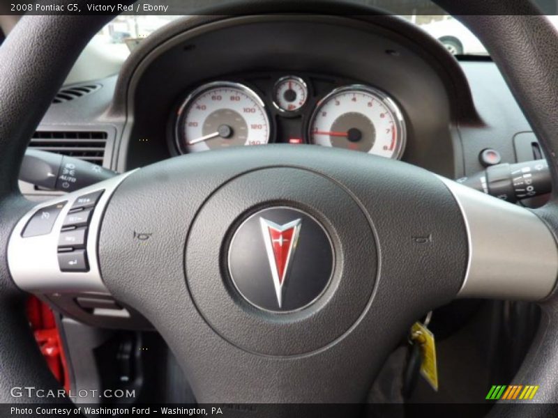 Victory Red / Ebony 2008 Pontiac G5