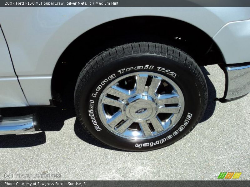 Silver Metallic / Medium Flint 2007 Ford F150 XLT SuperCrew