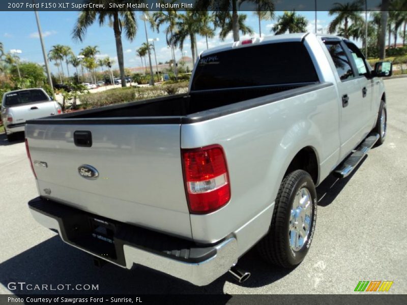 Silver Metallic / Medium Flint 2007 Ford F150 XLT SuperCrew