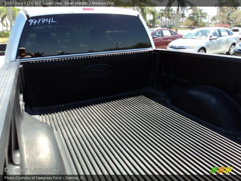 Silver Metallic / Medium Flint 2007 Ford F150 XLT SuperCrew