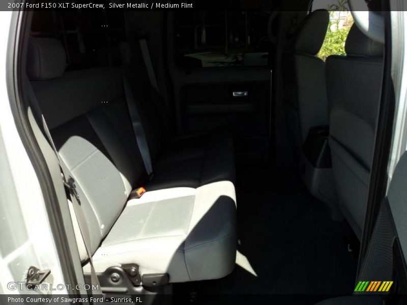 Silver Metallic / Medium Flint 2007 Ford F150 XLT SuperCrew