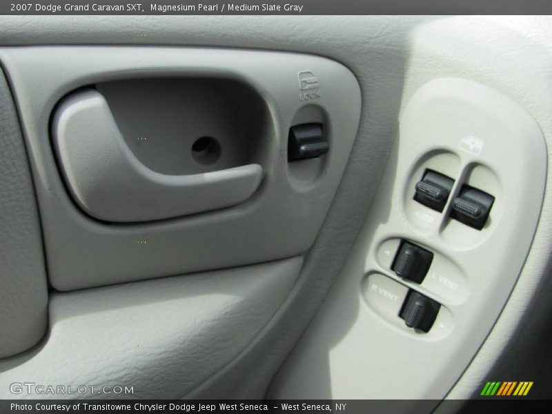 Magnesium Pearl / Medium Slate Gray 2007 Dodge Grand Caravan SXT