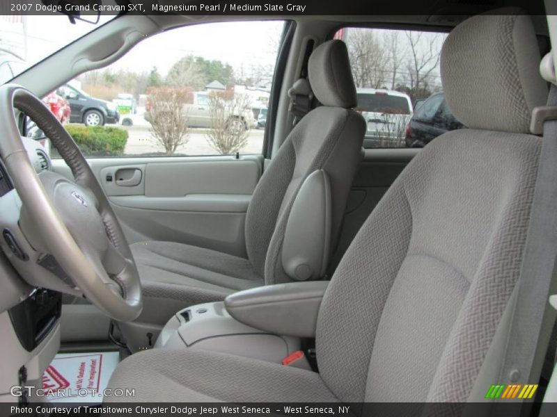Magnesium Pearl / Medium Slate Gray 2007 Dodge Grand Caravan SXT