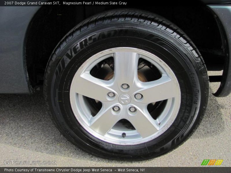 Magnesium Pearl / Medium Slate Gray 2007 Dodge Grand Caravan SXT