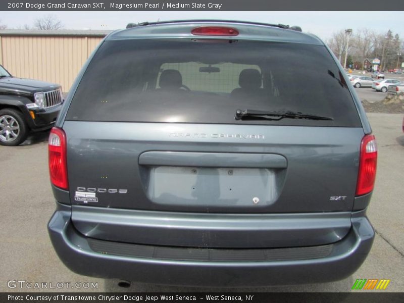 Magnesium Pearl / Medium Slate Gray 2007 Dodge Grand Caravan SXT