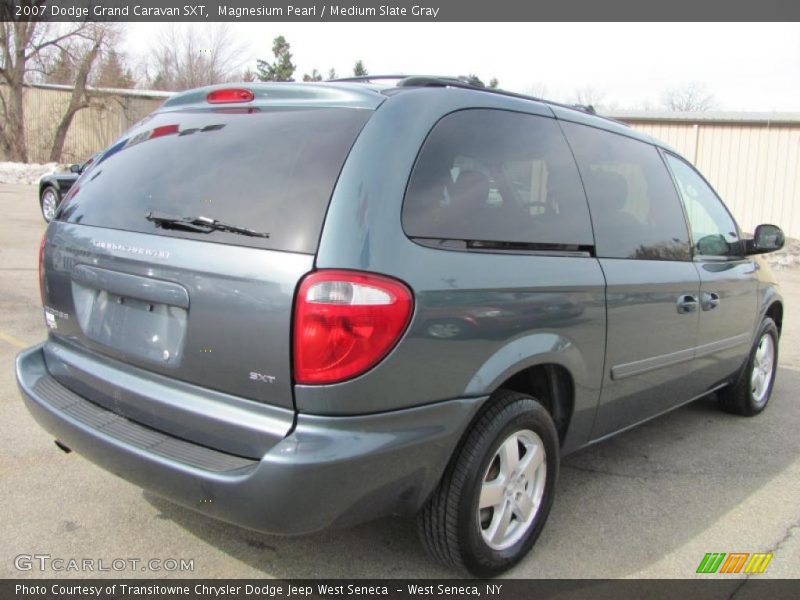 Magnesium Pearl / Medium Slate Gray 2007 Dodge Grand Caravan SXT